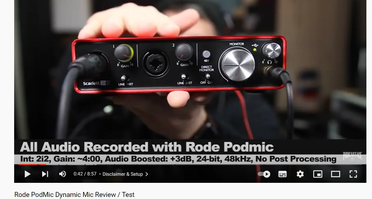(2) Rode PodMic Dynamic Mic Review _ Test - YouTube - Google Chrome 2022_4_16 上午 02_22_07.webp
